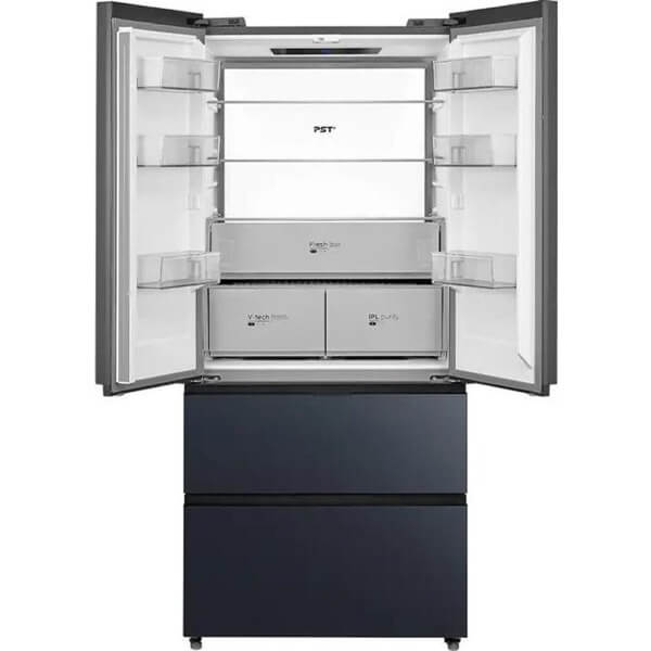 მაცივარი Midea MDRF705BIE70, 568L, A+, 38dB, NO Frost, Refrigerator, Black