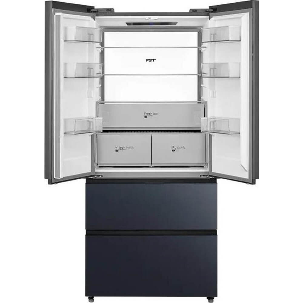 მაცივარი Midea MDRF705BIE70, 568L, A+, 38dB, NO Frost, Refrigerator, Black