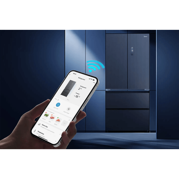 მაცივარი Midea MDRF705BIE70, 568L, A+, 38dB, NO Frost, Refrigerator, Black