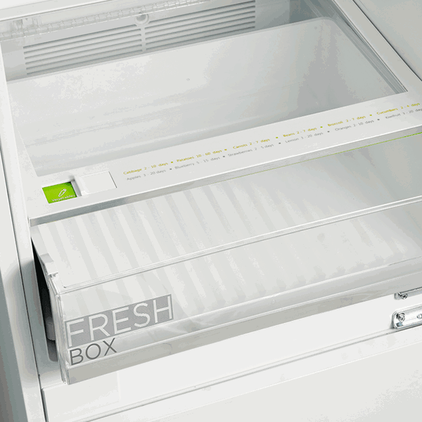 Built-in Refrigerator Midea MDRE379FGE01, 271L, 39dB, White