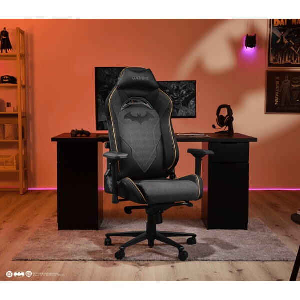 გეიმერული სავარძელი Trust 25787 GXT721BM RUYA PRO GM Batman, Gaming Chair, Black