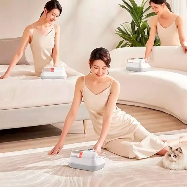 რბილი ავეჯის მტვერსასრუტი Xiaomi BHR8943EU, 400W, 0.5L, Mite Remover/Vacuum Cleaner Pro, White