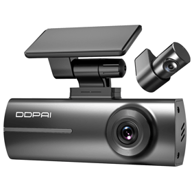 მანქანის ვიდეო რეგისტრატორი DDPAI N1 Dual 1296P FHD Dash Cam 135°, WIFI Front and Rear Cam, Car Video Recorder, Black