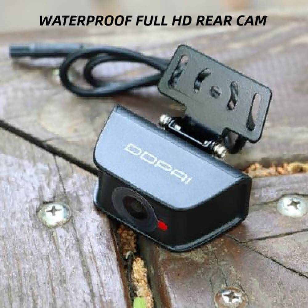 მანქანის ვიდეო რეგისტრატორი DDPAI Mola E3, 130° WIFI, 9.35" Full Touch Screen Streaming Rear View Mirror, Car Video Recorder, Black