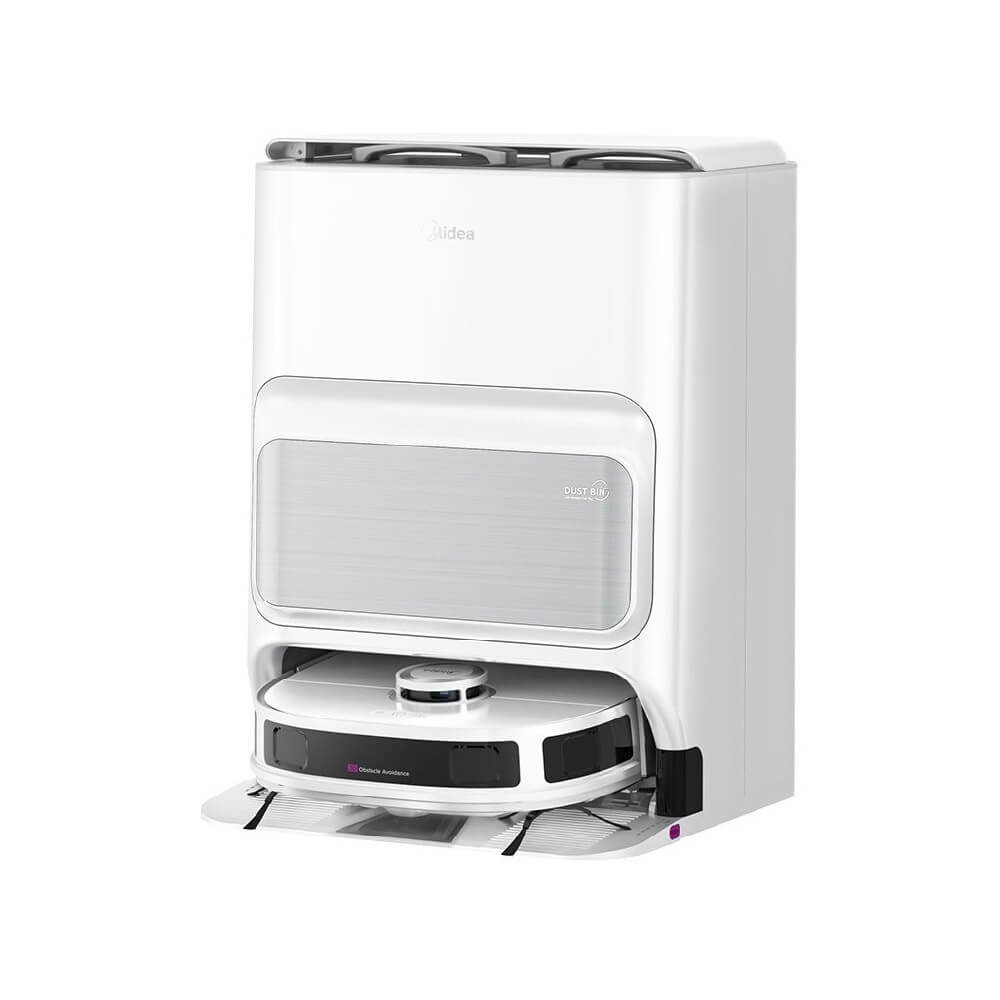 Robot Vacuum Cleaner Midea VCR V12 WH, 5000Pa, LDS, White