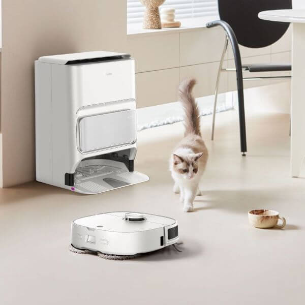 Robot Vacuum Cleaner Midea VCR V12 WH, 5000Pa, LDS, White