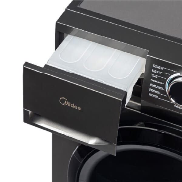 სარეცხის საშრობი მანქანა Midea MD1180BH60/T, 8Kg, A+, 66dB, Washing Dryer, Titanium