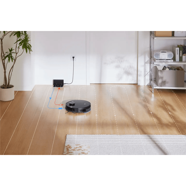Robot Vacuum Cleaner Midea M7 EVO, 8000Pa, LDS, Black