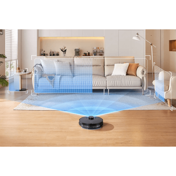 Robot Vacuum Cleaner Midea M7 EVO, 8000Pa, LDS, Black