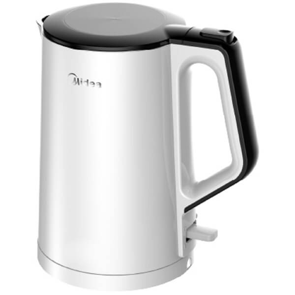 ელექტრო ჩაიდანი Midea MK-SH15colour102, 1800W, 1.5L, Electric Kettle, White