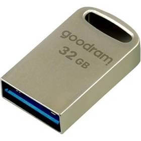 USB ფლეშ მეხსიერება Goodram UPO3-0320S0R11 UPO3, 32GB, USB3.2, Flash Memory, Silver