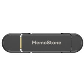 Flash Memory Kingspec US4-128, 128GB, USB3.0, Black