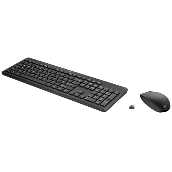 Mouse And Keyboard HP 1Y4D0UT 235, Wireless, USB, Black
