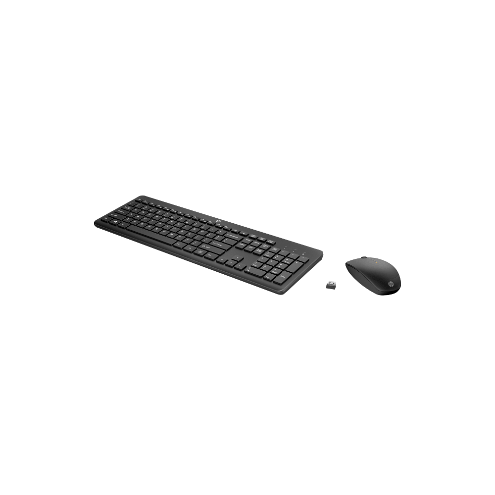 Mouse And Keyboard HP 1Y4D0UT 235, Wireless, USB, Black