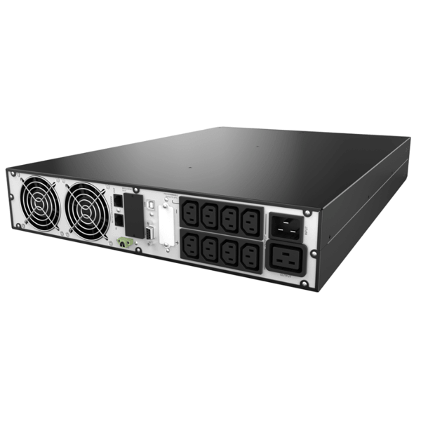 უწყვეტი კვების წყარო NJoy PWUP-OL300BA-AZ01B Balder 3000, on-line, 3000VA/3000W, USB, RS-232, LCD, UPS, Black
