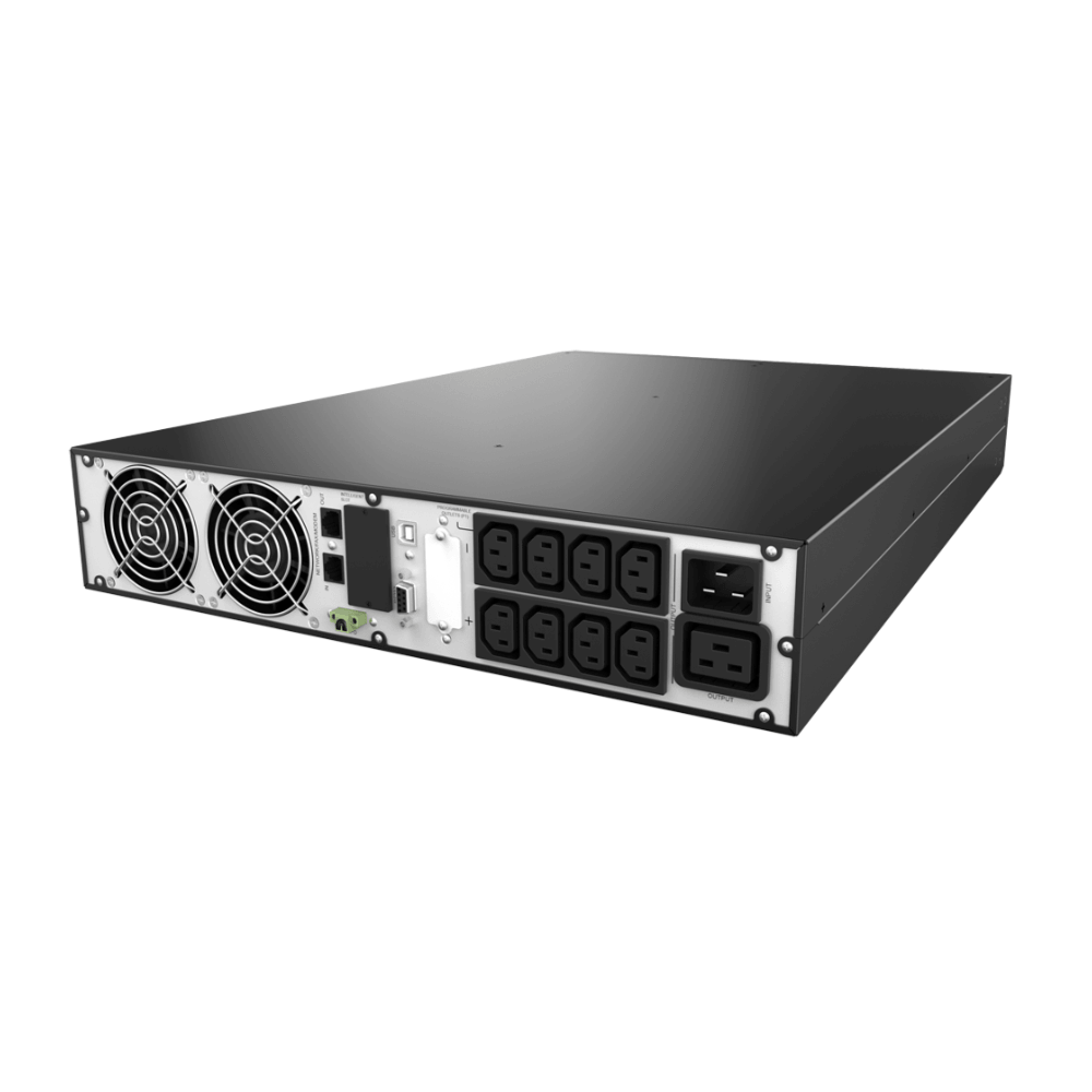 უწყვეტი კვების წყარო NJoy PWUP-OL300BA-AZ01B Balder 3000, on-line, 3000VA/3000W, USB, RS-232, LCD, UPS, Black