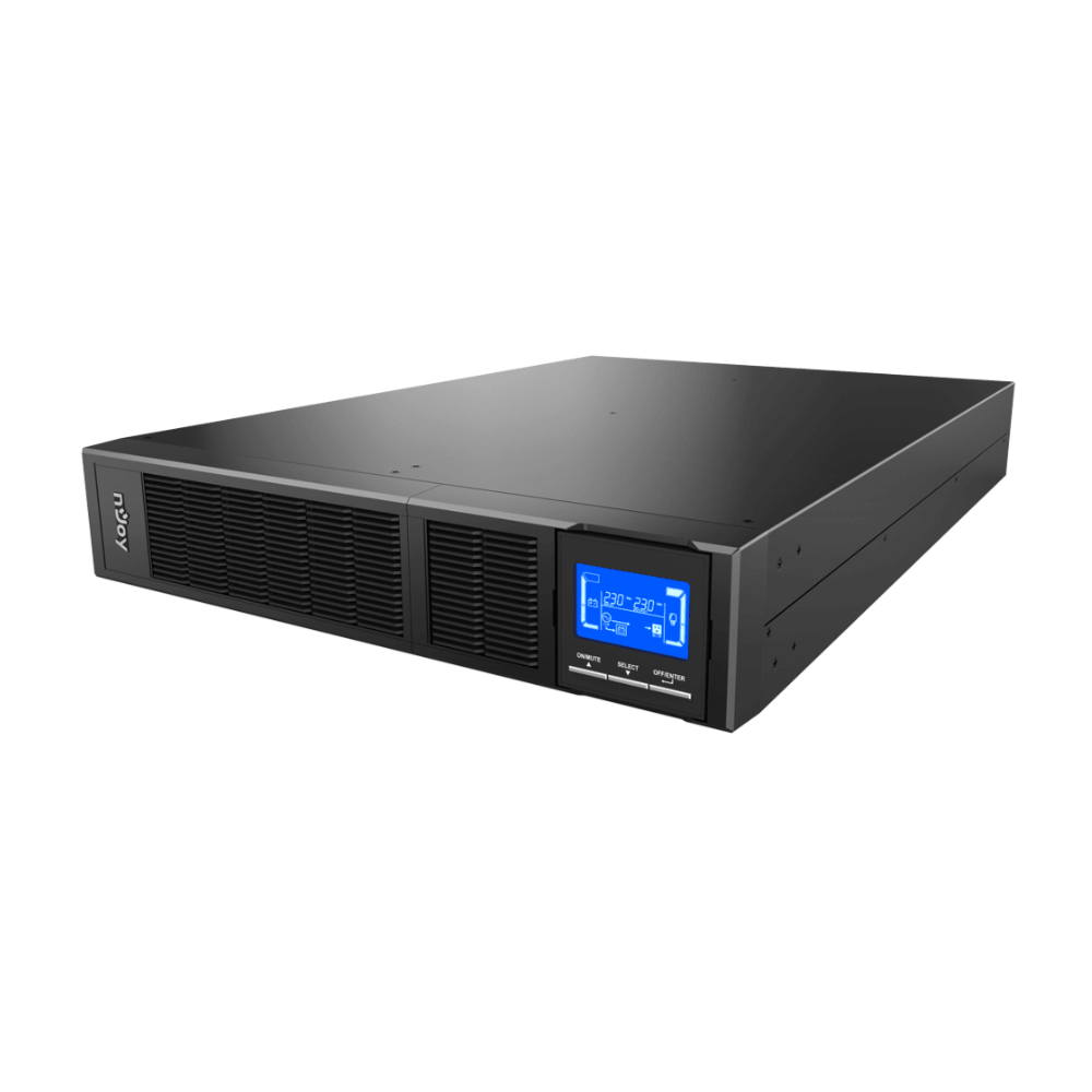 უწყვეტი კვების წყარო NJoy PWUP-OL300BA-AZ01B Balder 3000, on-line, 3000VA/3000W, USB, RS-232, LCD, UPS, Black