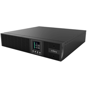 უწყვეტი კვების წყარო NJoy UPCMCOP910HASCG01B Aster 1K, On-line, 1000VA/900W, USB, RS232, EPO, LCD, UPS, Black