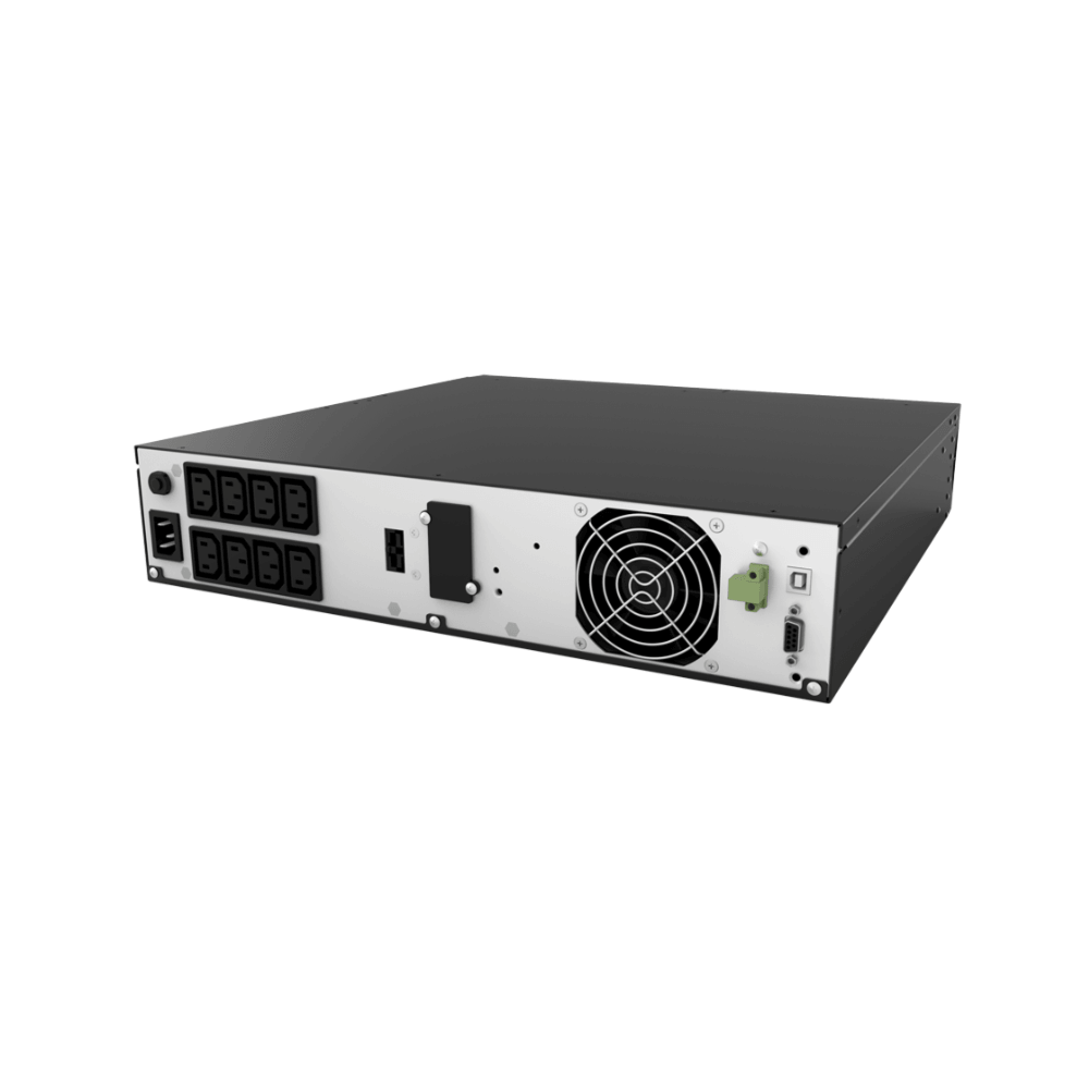უწყვეტი კვების წყარო NJoy UPCMCOP910HASCG01B Aster 1K, On-line, 1000VA/900W, USB, RS232, EPO, LCD, UPS, Black