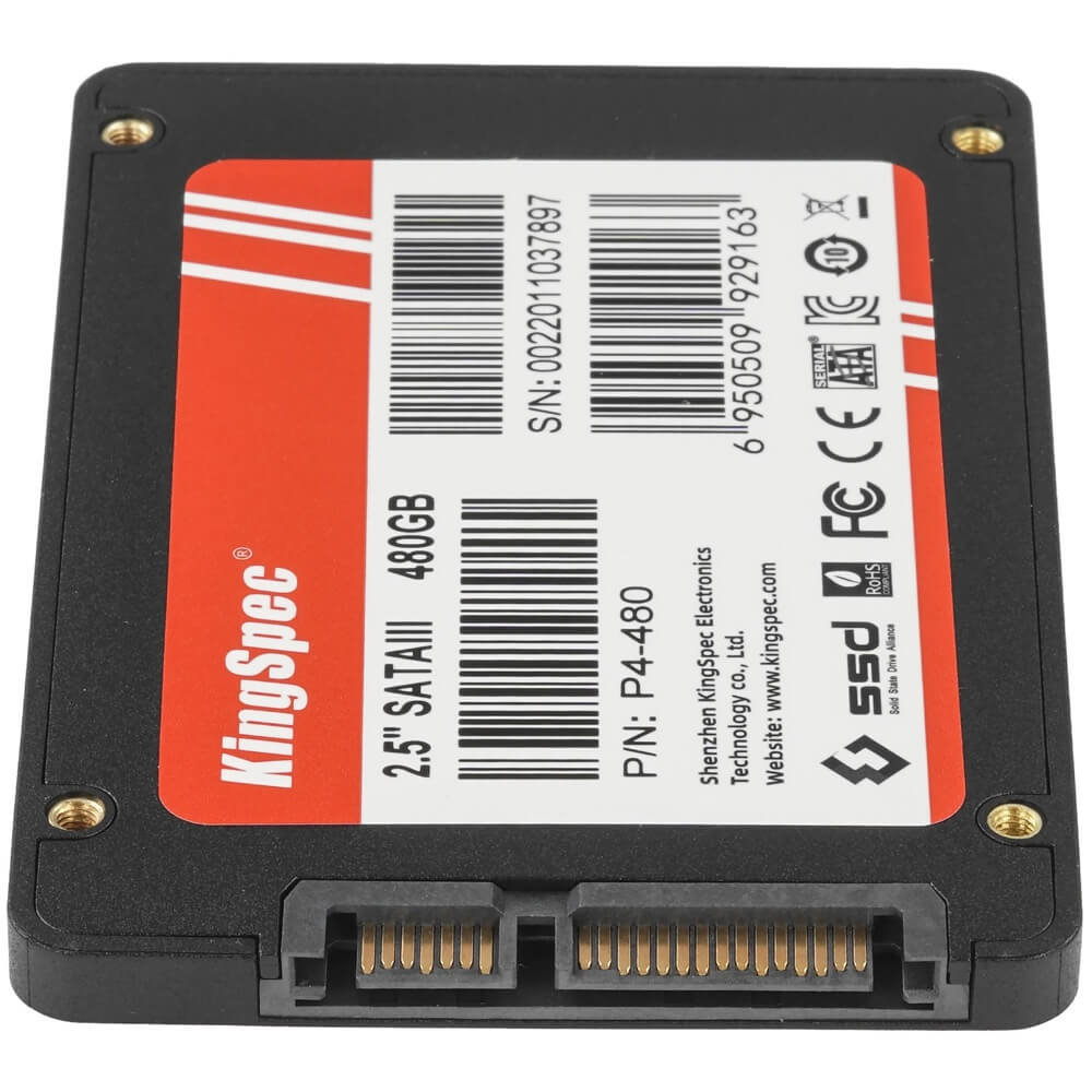 Internal Hard Drive KingSpec P4-480, 480GB, 2.5"
