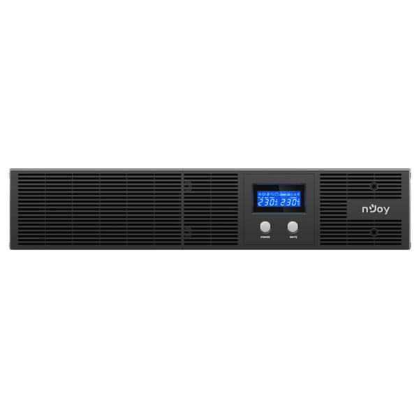 უწყვეტი კვების წყარო NJoy PWUP-LI220AG-CG01B Argus 2200, Line-interactive, 2200VA/1320W, USB Type-B, RS-232, LCD, UPS, Black