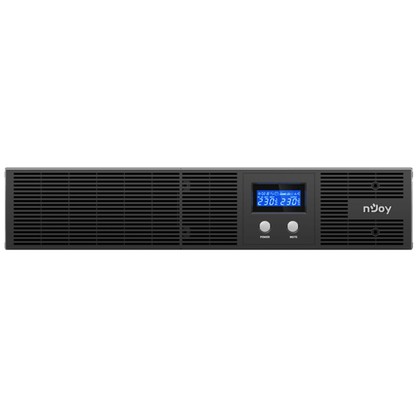 უწყვეტი კვების წყარო NJoy UPLI-LI120AG-CG01B Argus 1200, Line-interactive, 1200VA/720W, USB, RS-232, LCD, UPS, Black