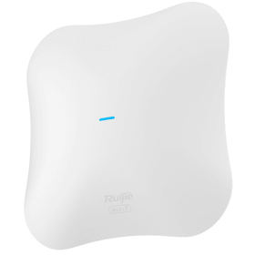 Wi-Fi 7 BE14000 Tri-Band Ceiling Access Point Ruijie RG-RAP73Pro, 8646Mbps, White