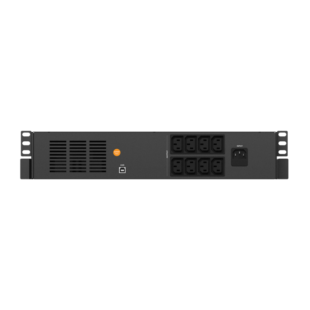 უწყვეტი კვების წყარო NJoy UPLI-LI100CO-AZ01B Code 1000, Line Interact, 1000VA/600W, USB, LCD, UPS, Black