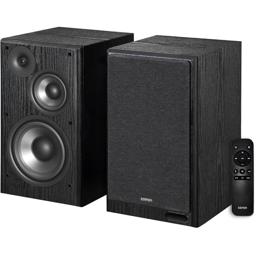 დინამიკი Edifier R2750DB MKII, 144W, HDMI eARC, Optical, Coaxial, Line In, Bluetooth, Powered Bookshelf Speakers, Black