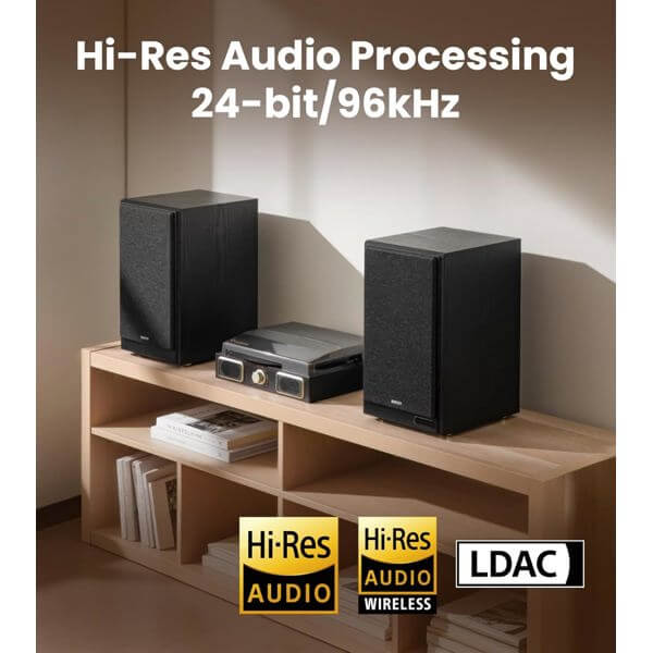 დინამიკი Edifier R2750DB MKII, 144W, HDMI eARC, Optical, Coaxial, Line In, Bluetooth, Powered Bookshelf Speakers, Black