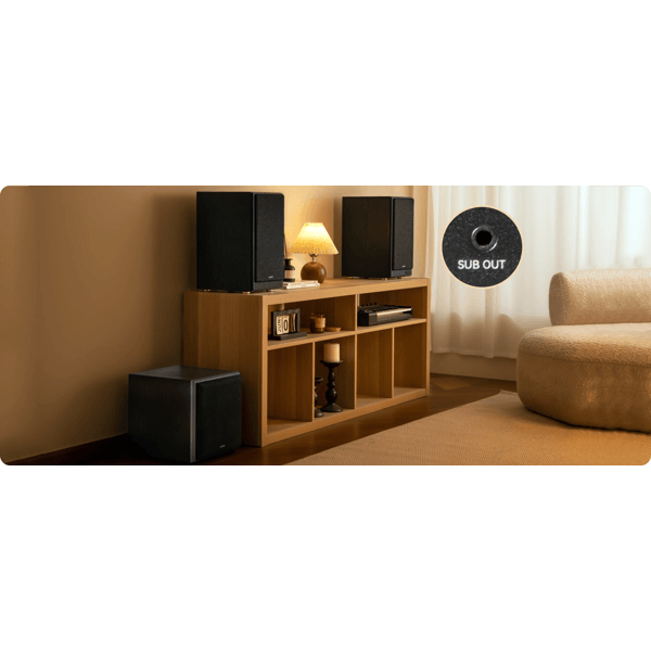 დინამიკი Edifier R2750DB MKII, 144W, HDMI eARC, Optical, Coaxial, Line In, Bluetooth, Powered Bookshelf Speakers, Black