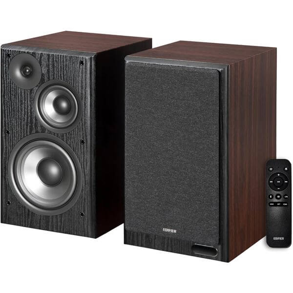 დინამიკი Edifier R2750DB MKII, 144W, HDMI eARC, Optical, Coaxial, Line In, Bluetooth, Powered Bookshelf Speakers, Walnut