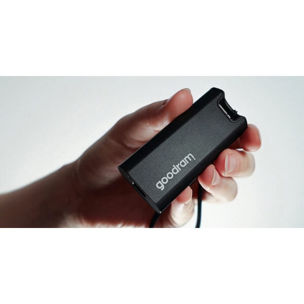 External SSD Goodram SSDR-GMRE-02T-K0 MOVE RIDGE, 2TB, USB 3.2, Black