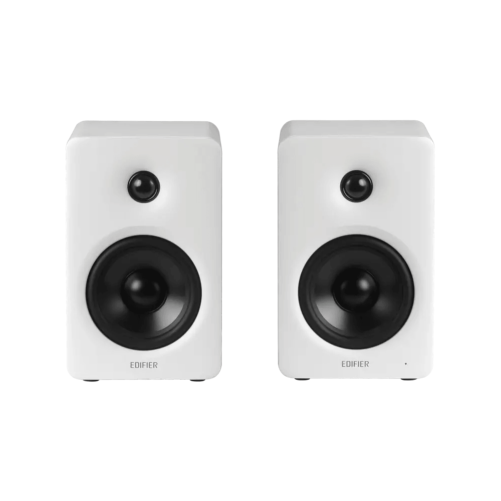დინამიკი Edifier M90, 100W, HDMI eARC, Optical, Type-C, AUX, Bluetooth, Compact Active Speaker, White