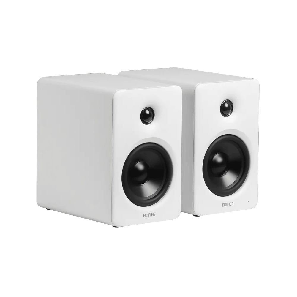 დინამიკი Edifier M90, 100W, HDMI eARC, Optical, Type-C, AUX, Bluetooth, Compact Active Speaker, White