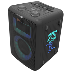 Speaker Klipsch 1073414 Vegas Partybox, 100W, Bluetooth, 3.5mm, USB, 6.3mm, IPX4, Black