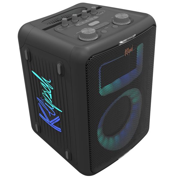 დინამიკი Klipsch 1073414 Vegas Partybox, 100W, Bluetooth, 3.5mm, USB, 6.3mm, IPX4, Speaker, Black