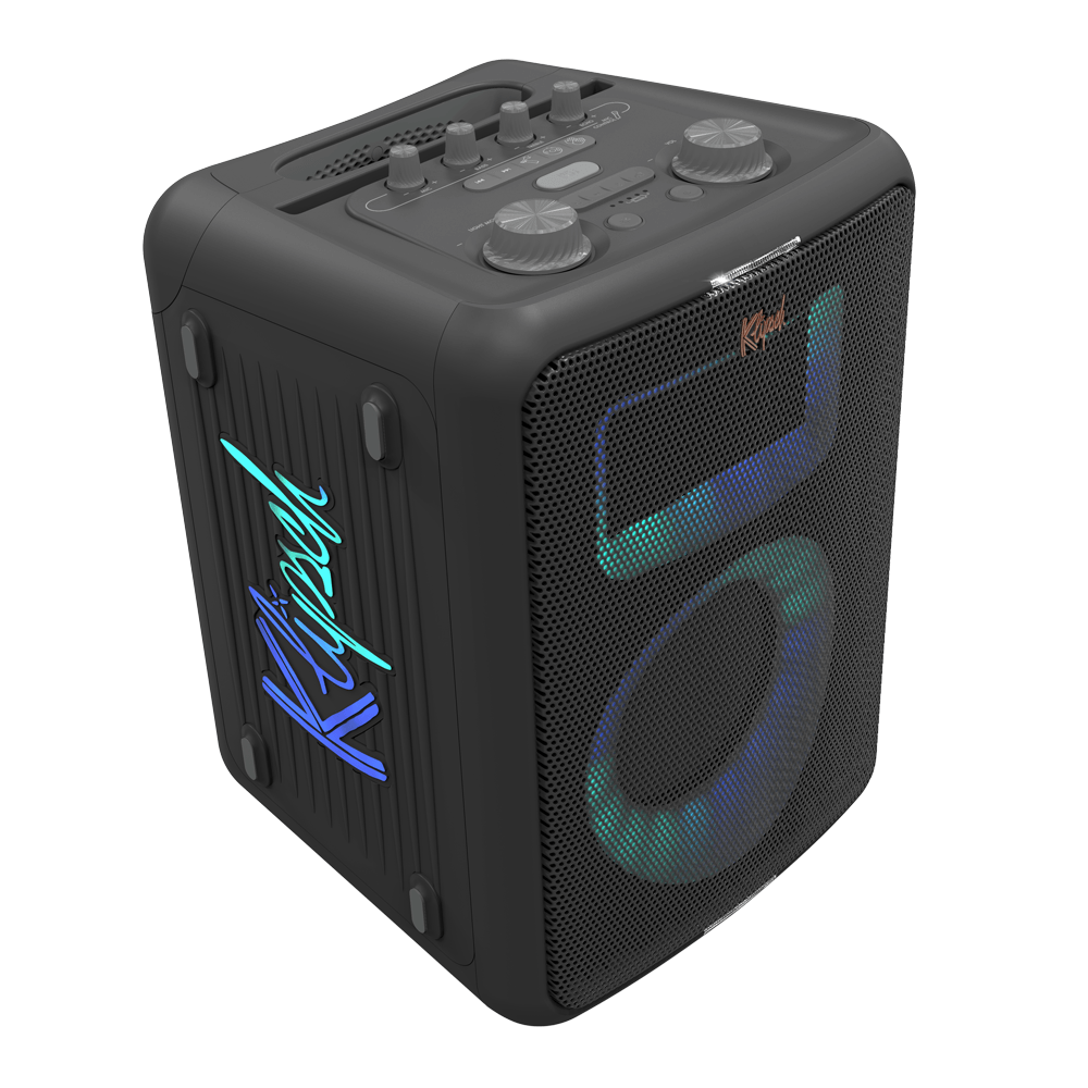 Speaker Klipsch 1073414 Vegas Partybox, 100W, Bluetooth, 3.5mm, USB, 6.3mm, IPX4, Black
