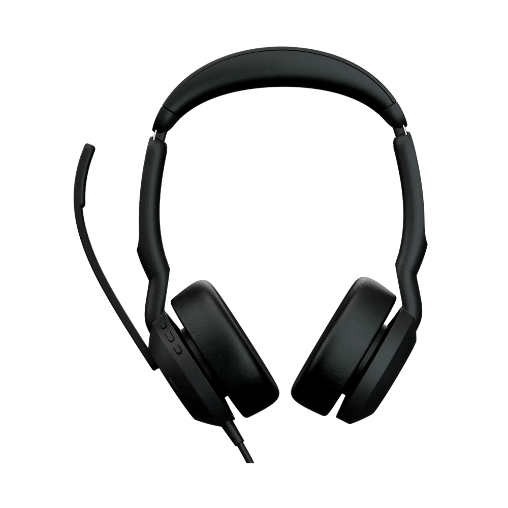ყურსასმენი Jabra 25089-999-799 Evolve2 50 MS Stereo, Headset, Wireless, Type-C/A, Bluetooth, Black