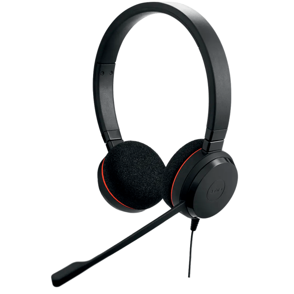 ყურსასმენი Jabra 4999-829-269 Evolve 20 Stereo UC, Headset, Wired, Type-C/A, Black