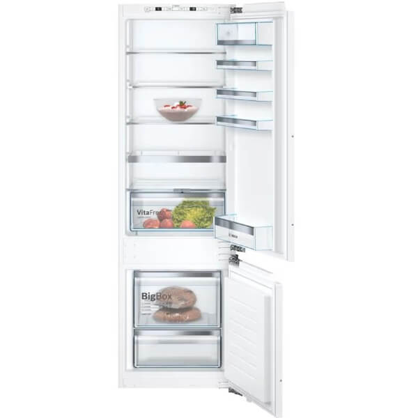 მაცივარი Bosch KIS87AFE0, A++, 276L, 36dB, Built-in Refrigerator, White