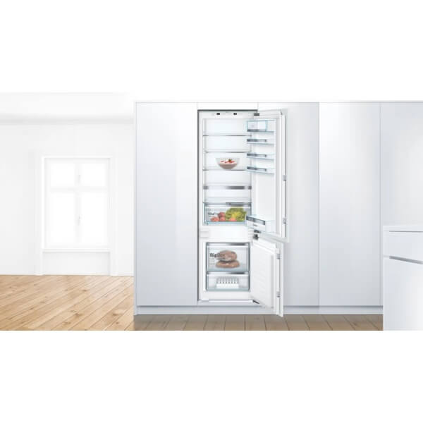 მაცივარი Bosch KIS87AFE0, A++, 276L, 36dB, Built-in Refrigerator, White