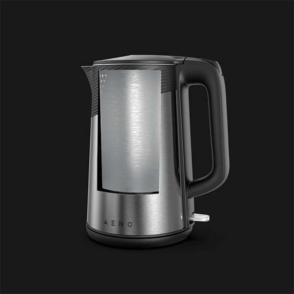 ელექტრო ჩაიდანი Aeno AEK0003 EK3, 2200W, 1.7L, Electric Kettle, Metallic Gray