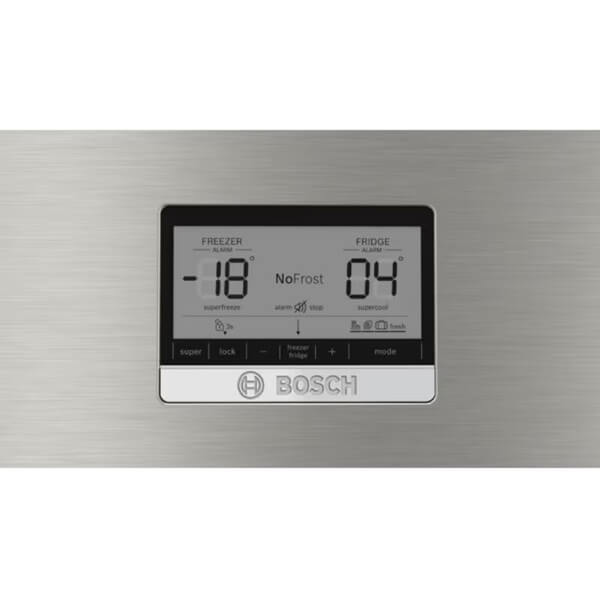 მაცივარი Bosch KDN86AID1N, D, 493L, 41 dB, No Frost, Refrigerator, Silver