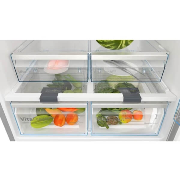 მაცივარი Bosch KDN86AID1N, D, 493L, 41 dB, No Frost, Refrigerator, Silver