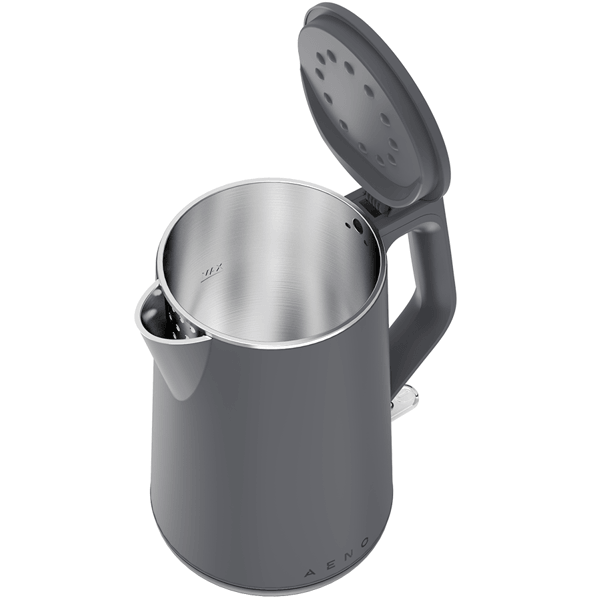 ელექტრო ჩაიდანი Aeno AEK0004 EK4, 2200W, 1.5L, Electric Kettle, Dark Grey