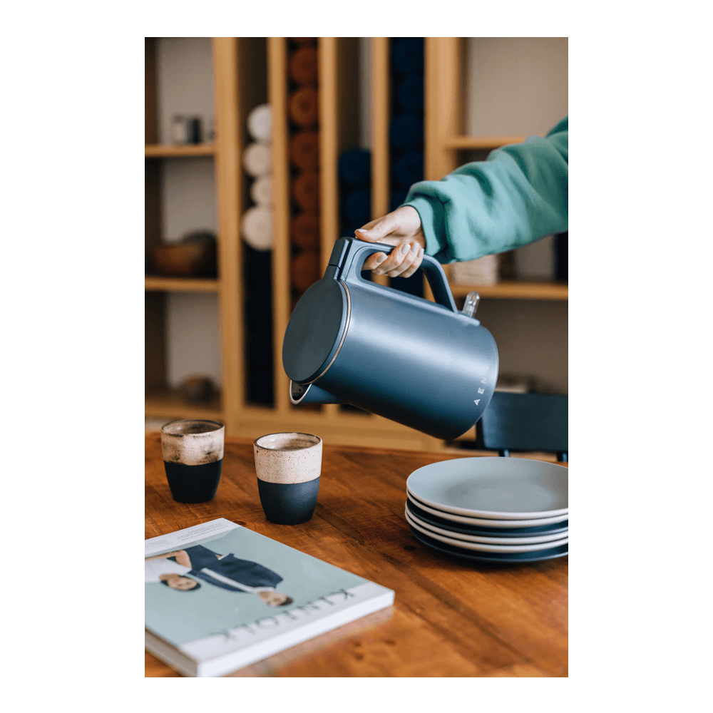 ელექტრო ჩაიდანი Aeno AEK0004 EK4, 2200W, 1.5L, Electric Kettle, Dark Grey