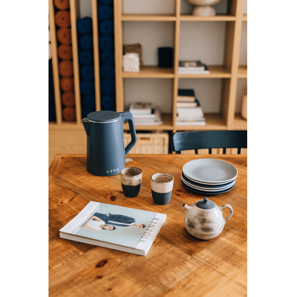 ელექტრო ჩაიდანი Aeno AEK0004 EK4, 2200W, 1.5L, Electric Kettle, Dark Grey
