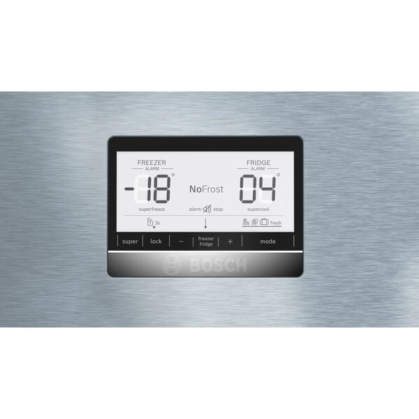 მაცივარი Bosch KGN86AID2N, 631L, 39dB, No Frost, Refrigerator, Silver