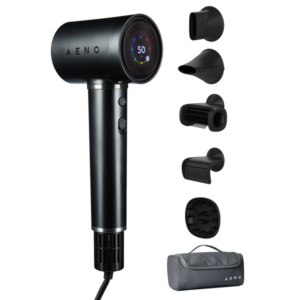 თმის საშრობი Aeno AHD0005B AI ProDryer HD5B, 1500W, Hair Dryer, Black